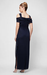 Petite Camille Cowl Neck Gown