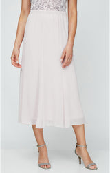 Tea-Length Chiffon Skirt