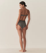 AZELINE BIKINI TOP -- LA MADDALENA GINGHAM