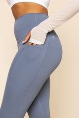 Supersculpt™ Leggings with Pockets - Blue Mist