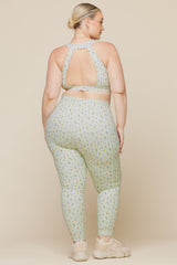 Cargo Legging with Pockets - Meadow