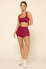 High Waisted Supershort™ - Ruby