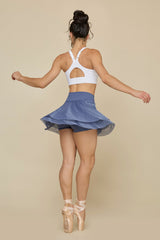 Crisscross Hourglass® Juliet Ballet Skort - Americana Blue
