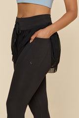 Cadence Short with Legging - Black