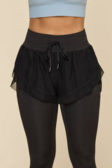 Cadence Short with Legging - Black