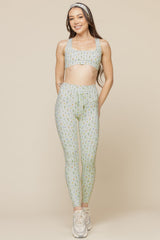 Cargo Legging with Pockets - Meadow