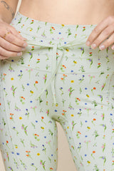 Cargo Legging with Pockets - Meadow