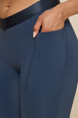 Contour Flared Legging - Navy