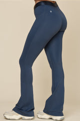 Contour Flared Legging - Navy