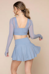 Twirl Skort - Blue Storm