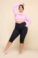 Crisscross Hourglass® Capri - Black