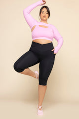 Crisscross Hourglass® Capri - Black