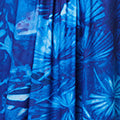 Tropical Print Strap Empire Maxi Dress