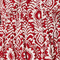 Printed Ruched 3/4 Sleeve Midi Dress