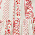 Printed Sleeveless Tiered Midi Dress