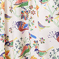Tropical Print Cami Strap Midi Dress