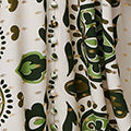 Printed 1/2 Sleeve A-Line Midi Dress