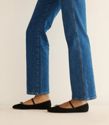 ELENI MARY JANE -- BLACK SUEDE