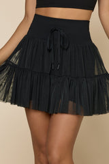 Pirouette Skort (Longer) - Black