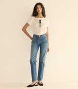 FLEURINE TOP -- SALT