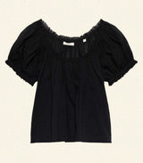 FREDERICA TOP -- BLACK