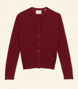 FREYA CARDIGAN -- MALBEC