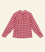 HOLDE TOP -- ALSACE PLAID