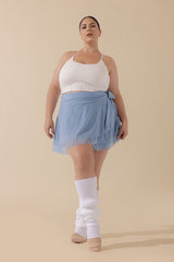 Juliet Wrap Skort - Blue Storm