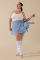 Juliet Wrap Skort - Blue Storm