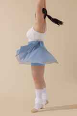 Juliet Wrap Skort - Blue Storm