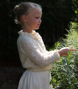 LITTLE CLAUDIE CARDIGAN -- IVORY