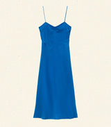 LORRAINE DRESS -- BLUE TOURMALINE