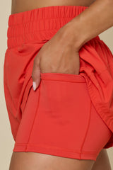 High Waisted Supershort™ - Cayenne