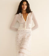 ODILLE CARDIGAN -- SALT