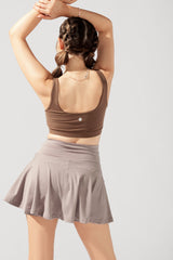 Crisscross Hourglass® Twirl Skort - Rose Grey