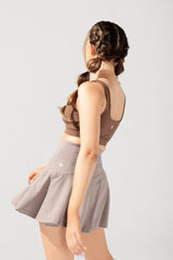 Crisscross Hourglass® Twirl Skort - Rose Grey