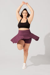 Twirl Skort - Plum