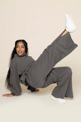 Perfect Plane Pants - Charcoal Heather