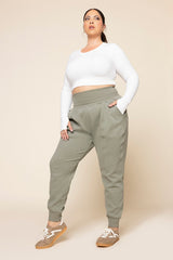 Ooey Gooey Jogger - Light Sage