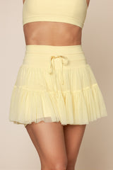Pirouette Skort - Buttercream