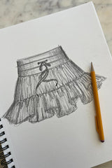 Pirouette Skort - Smoky Grey