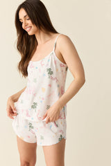 Whitney Summer Jersey PJ Set in Mermaids