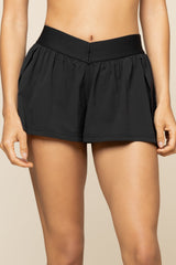 Super Slit Short - Black
