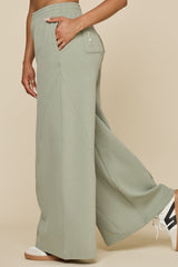 Superwide Sweatpant - Light Sage