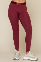 Contour Legging - Crimson
