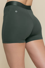 Contour Booty Short - Deep Forest