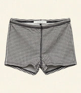 TOMMIE SHORT -- NOIR LA MADDALENA GINGHAM