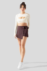 That's a Wrap Skort - Pecan