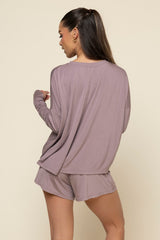 Perfect Lounge Shorts - Dusty Mauve