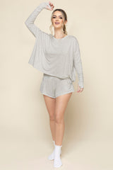 Perfect Lounge Shorts - Heather Grey